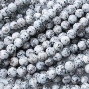 Piedra Semipreciosa NO. 8mm Blanco Marmoleado