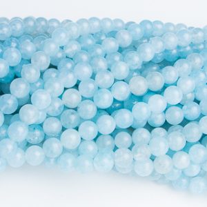 Piedra Semi Preciosas NO. 8 mm Celeste